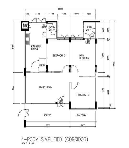 Blk 619 Yishun Ring Road (Yishun), HDB 4 Rooms #154020152